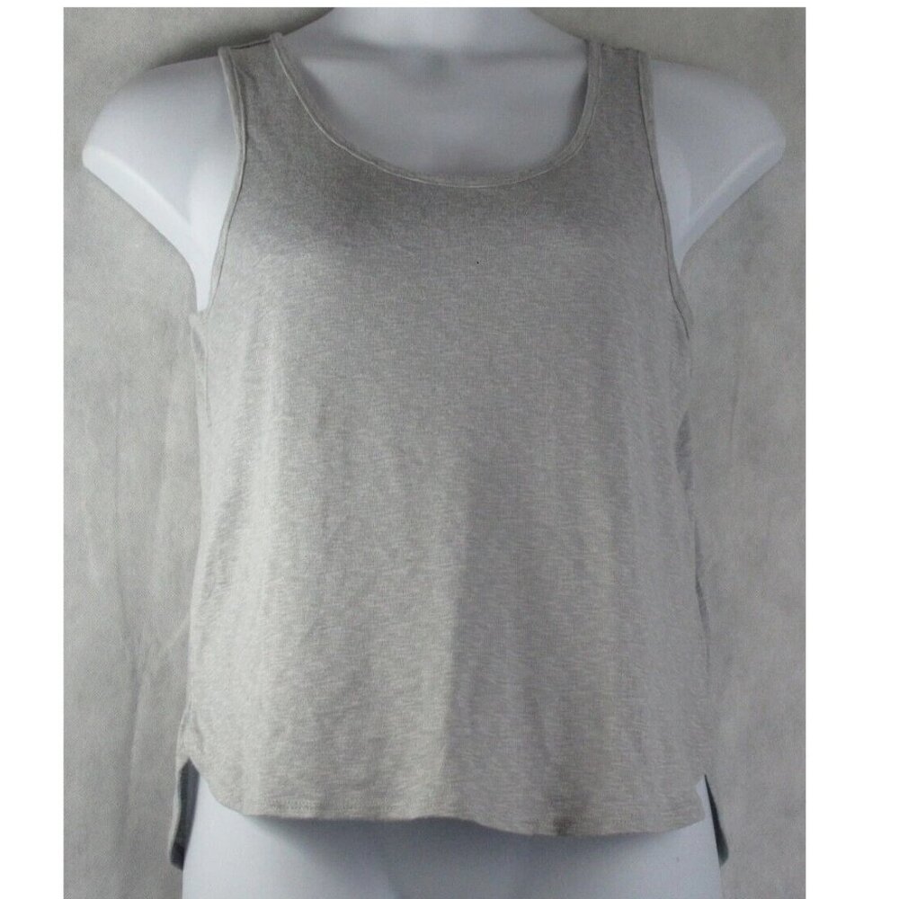 Roudelain Women's Soft Knit Polyester Lounge Pajama Tank Top, Gray, Large